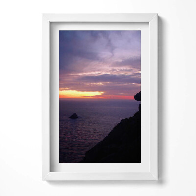 Tablou living cu rama decorativ Cap de piatră