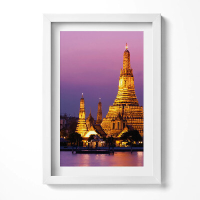 Tablou living cu rama decorativ Templu în Bangkok, Thailanda