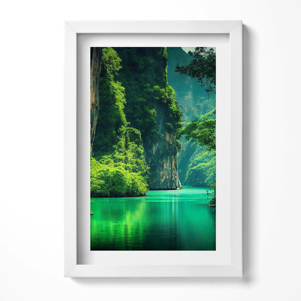 Tablou rama decorativ Călătorii în Thailanda