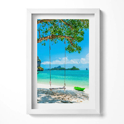 Tablou rama decorativ Insula Însorită din Thailanda