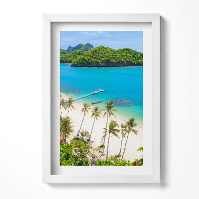 Tablou rama decorativ Parcul Național Koh Samui, Thailanda