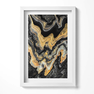 Tablou rama decorativ Artă modernă din marmură