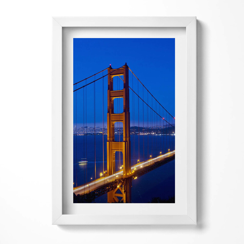 Tablou rama decorativ Vedere a podului Golden Gate