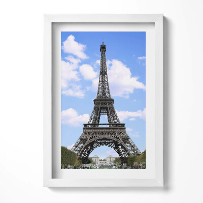 Tablou living cu rama decorativ Turnul Eiffel din Paris, Franța