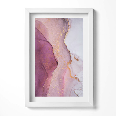 Tablou rama decorativ Abstracție fluidă și delicată