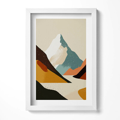 Tablou rama decorativ Ilustrație a pietrelor colorate