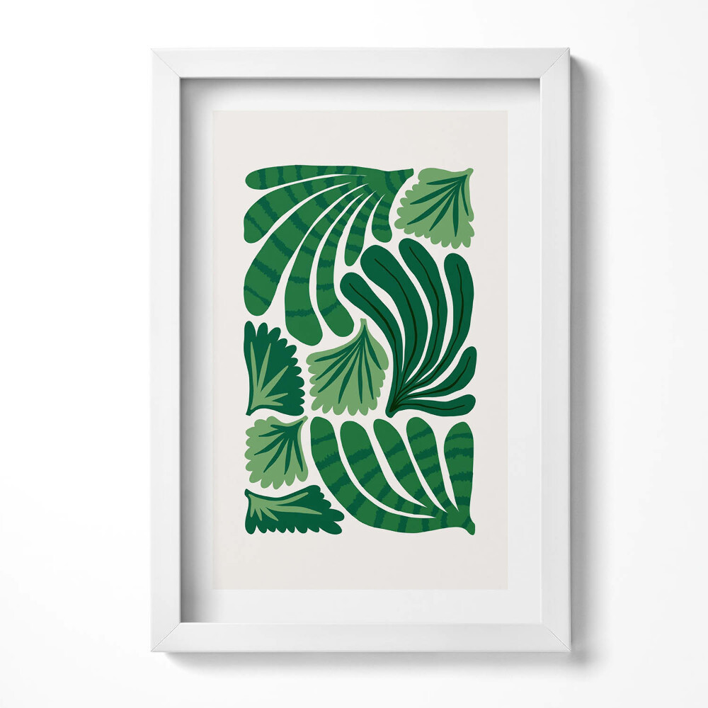 Tablou rama decorativ Ilustrație a plantelor și florilor