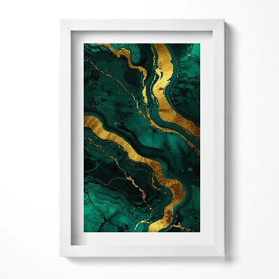 Tablou living cu rama decorativ Textură glamour cu aur