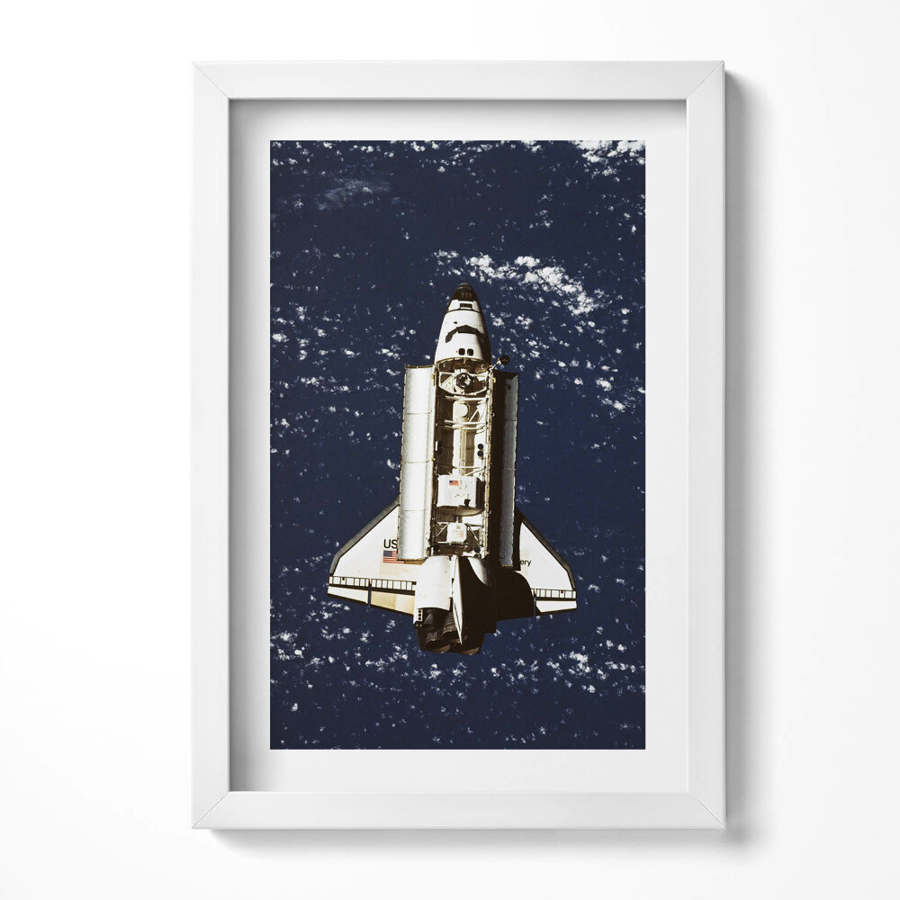 Tablou living cu rama decorativ navă spațială NASA