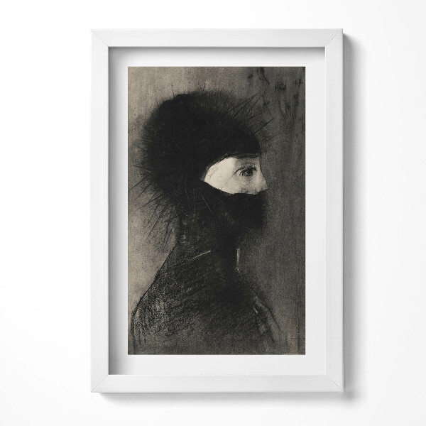 Tablou rama decorativ Portretul unei persoane cu o cagulă