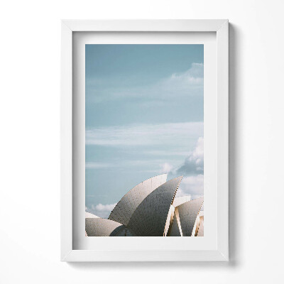 Tablou living cu rama decorativ Sydney, Australia, Minimalism