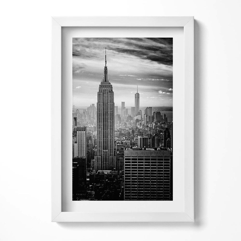 Tablou living cu rama decorativ Clădiri din New York