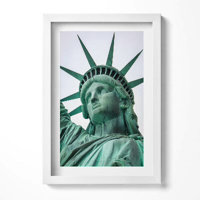 Tablou living cu rama decorativ Statuia Libertății New York SUA