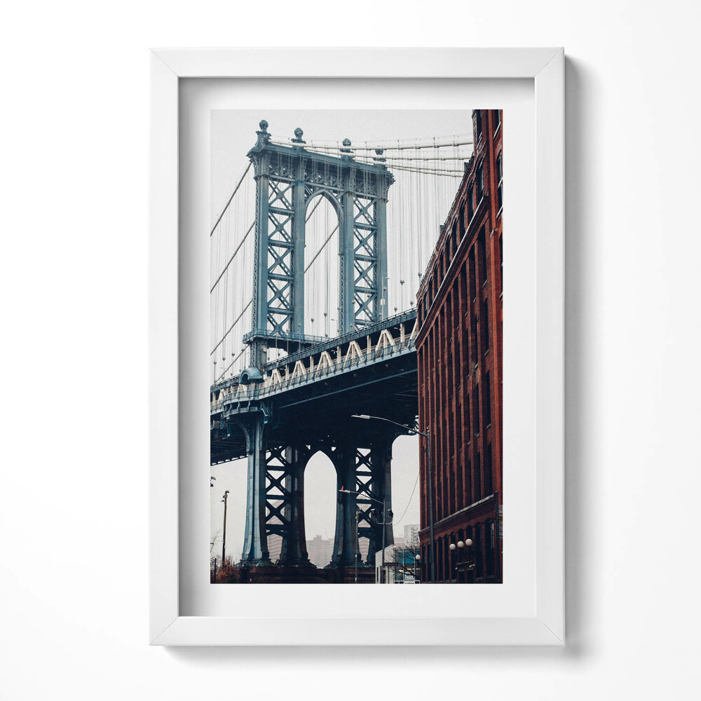 Tablou rama decorativ Arhitectura orașului podului