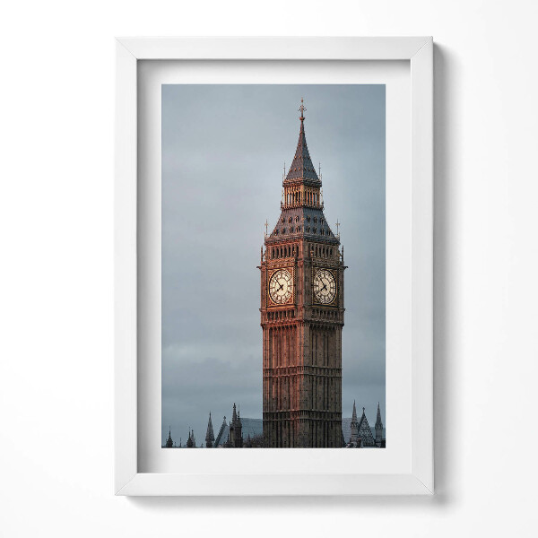 Tablou rama decorativ Big Ben seara Londra