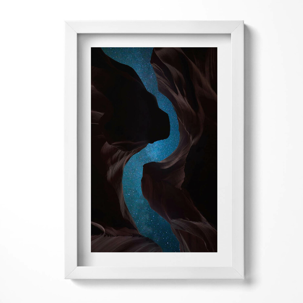 Tablou living cu rama decorativ Cer înstelat