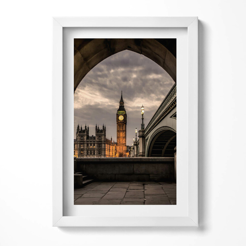 Tablou rama decorativ Vedere a Big Ben-ului din Londra