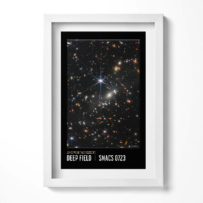 Tablou rama decorativ Poster cu tematică spațială, fotografie NASA