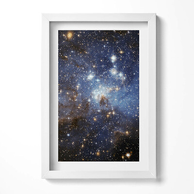 Tablou rama decorativ Cer și spațiu stelar