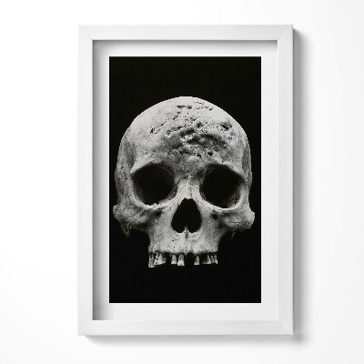 Tablou rama decorativ Schelet de craniu uman