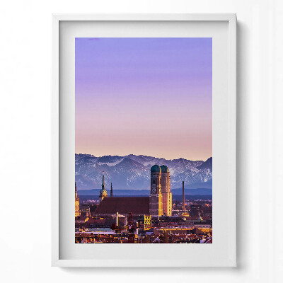 Tablou rama modern Alpii germani din München