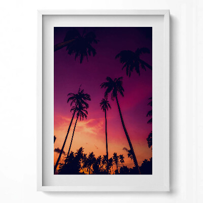 Tablou rama modern Palmieri la apus