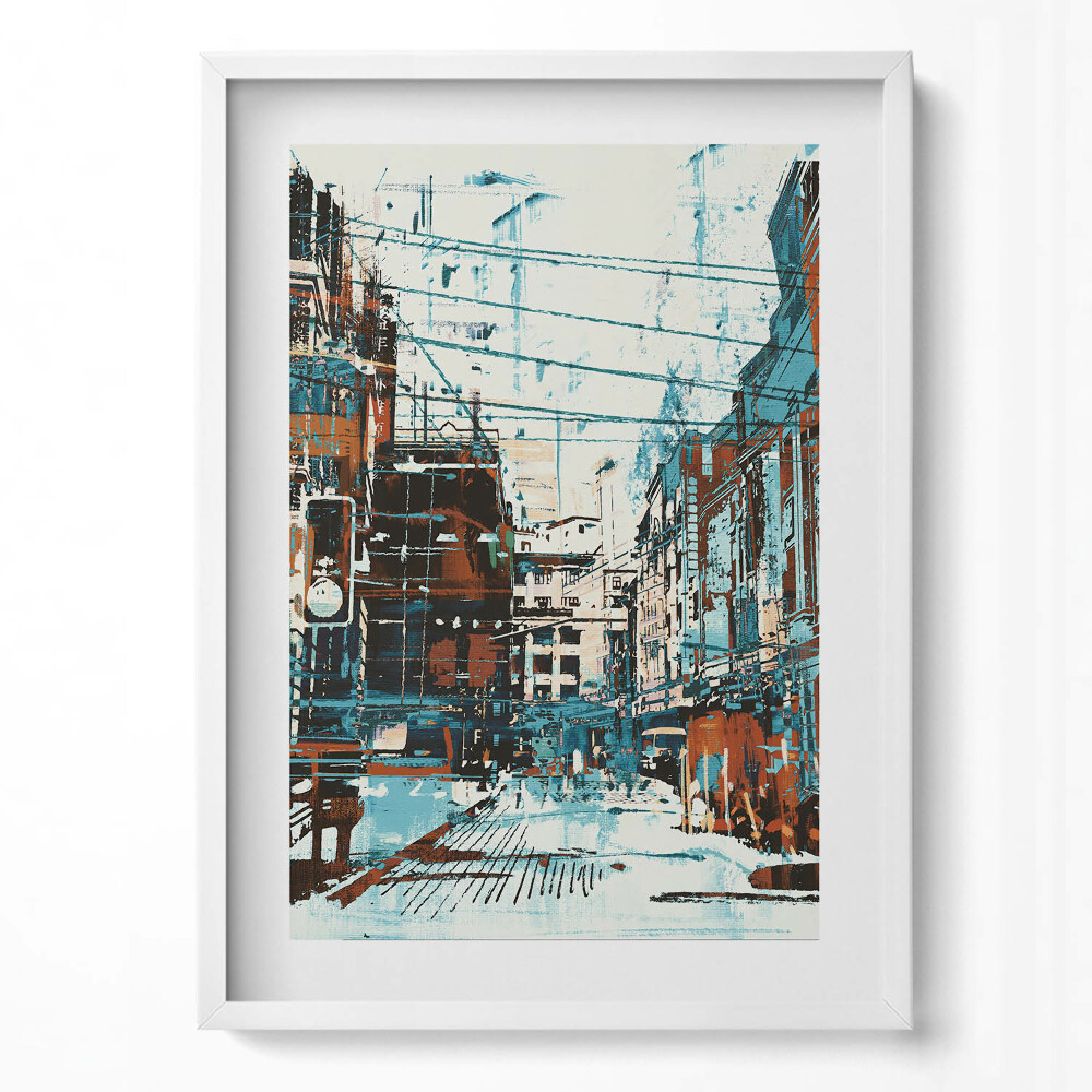 Tablou rama modern Artă stradală