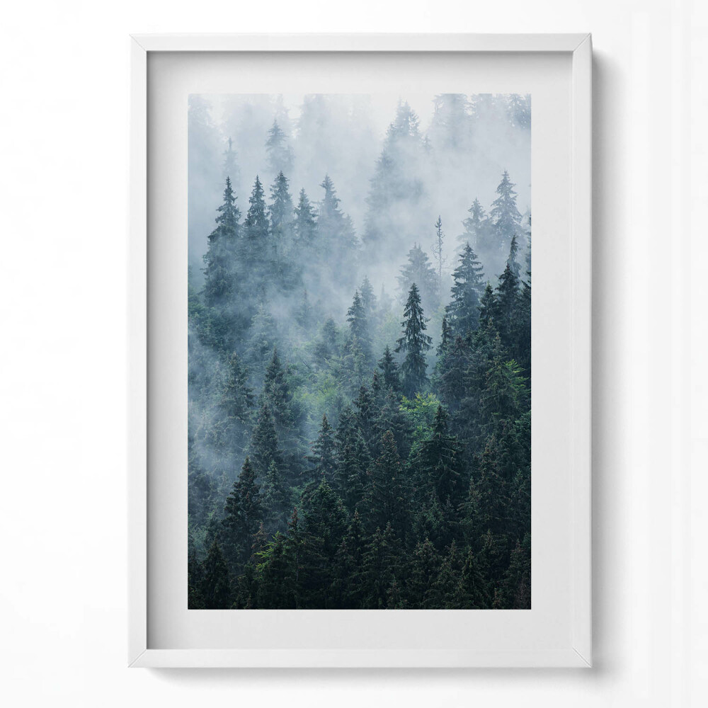 Tablou rama modern Peisaj montan încețoșat