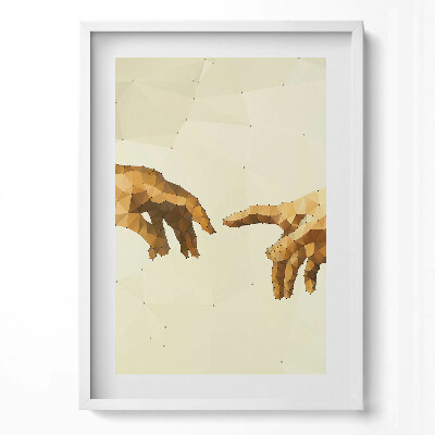 Tablou rama modern Crearea lui Adam