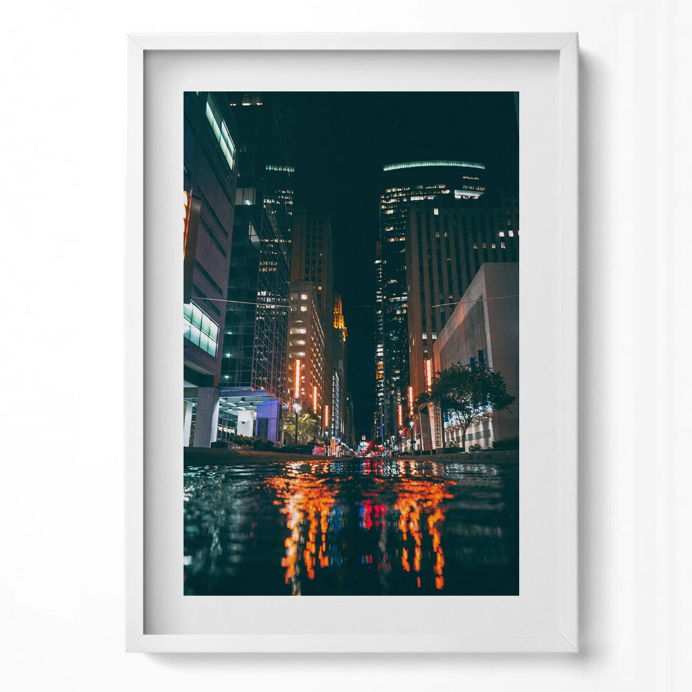 Tablou rama modern Hilton Houston