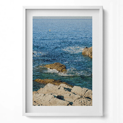 Tablou living cu rama modern Costa Brava