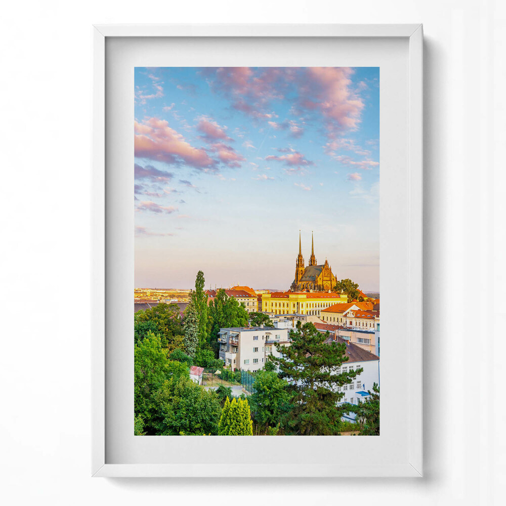 Tablou rama modern Clădiri Brno Republica Cehă