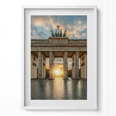 Tablou rama modern Poarta Brandenburg din Berlin