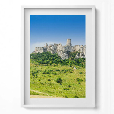 Tablou rama modern Castelul Spiš din Slovacia