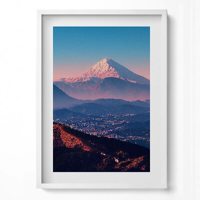 Tablou rama modern Munții din San Antonio, SUA