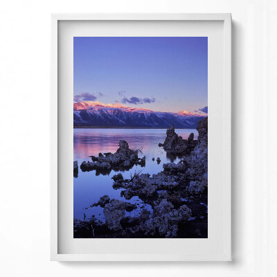 Tablou living cu rama modern Lacul Mono, California, SUA