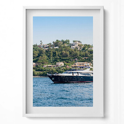 Tablou rama modern Saint-Tropez, Provence, Franța