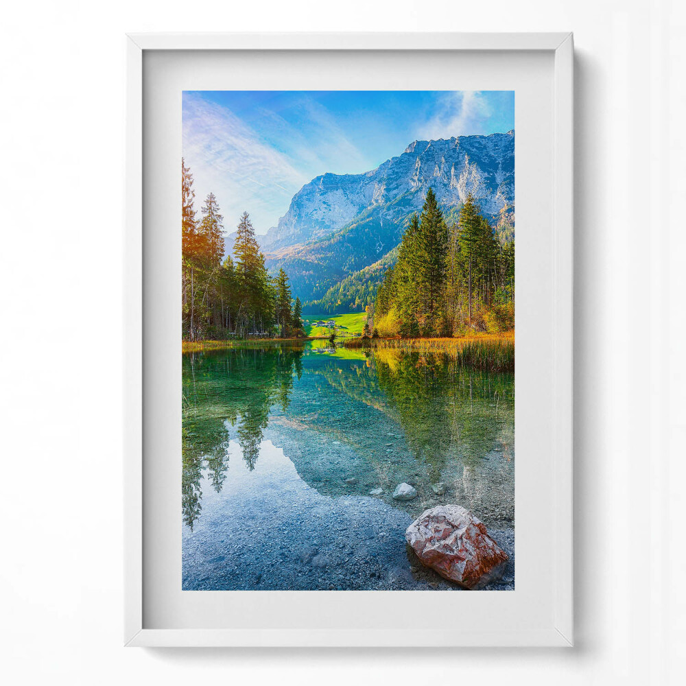 Tablou rama modern Peisajul Munților Râului