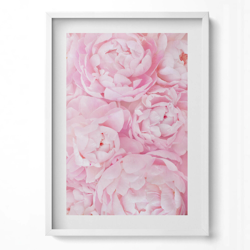 Tablou living cu rama modern Flori înflorite