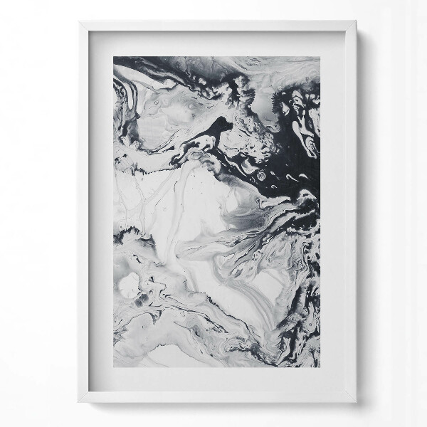 Tablou rama modern Abstracție de cerneală