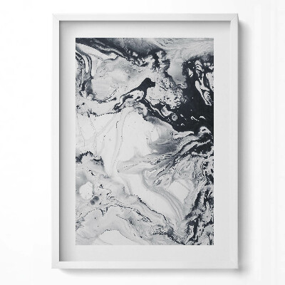 Tablou rama modern Abstracție de cerneală