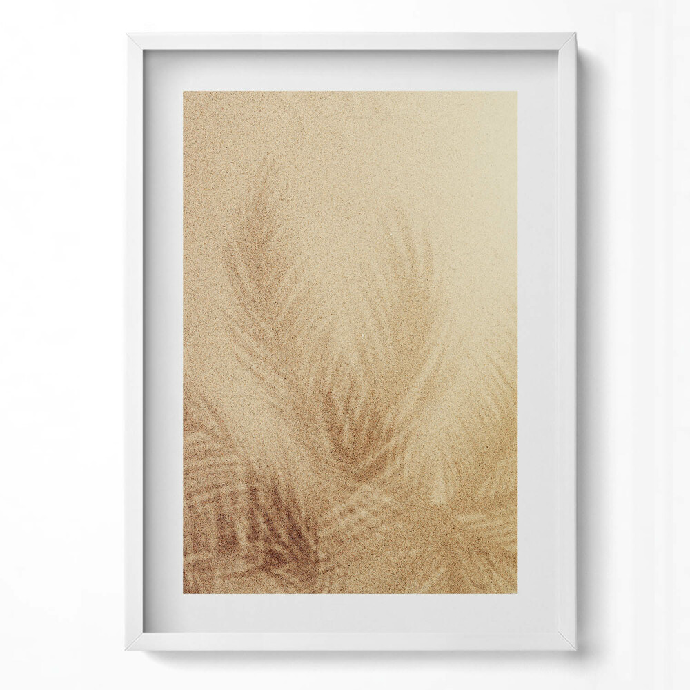 Tablou rama modern Vacanță pe plajă cu nisip