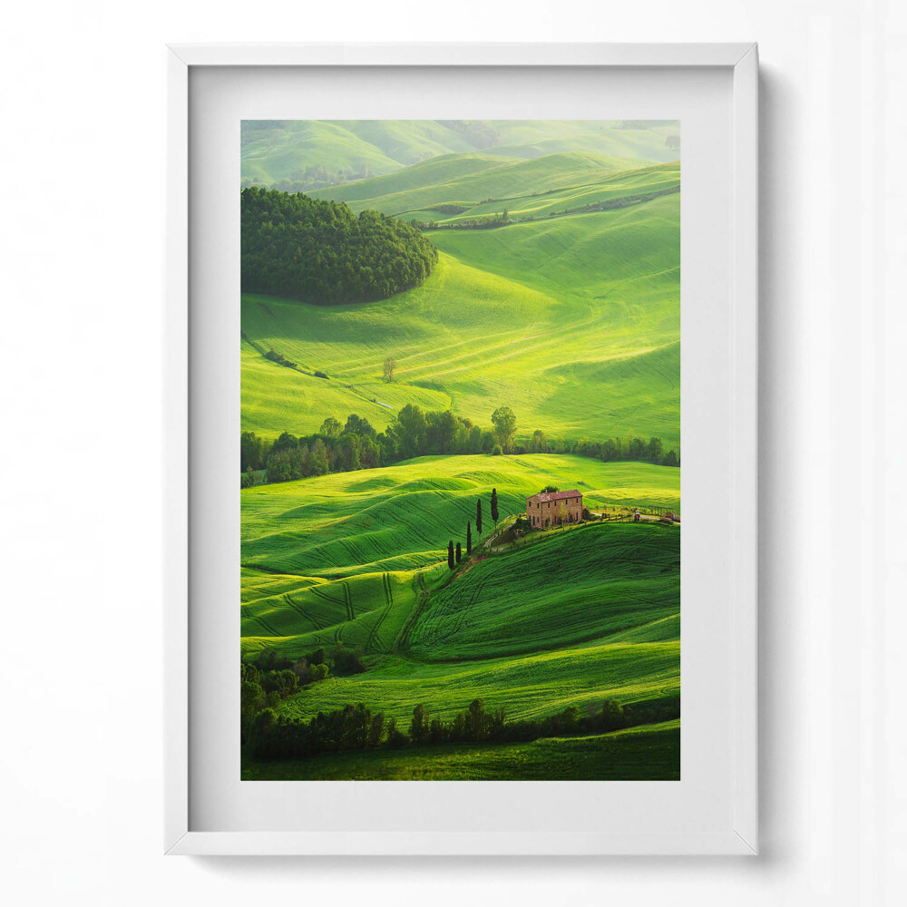 Tablou living cu rama modern Peisaj natural frumos Italia