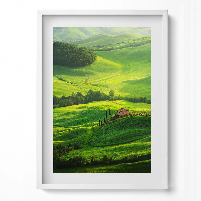 Tablou living cu rama modern Peisaj natural frumos Italia