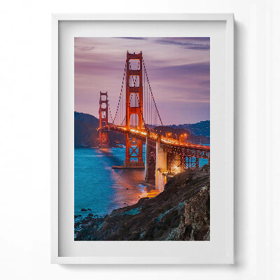 Tablou rama modern Podul Golden Gate din San Francisco