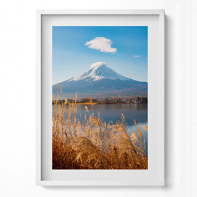 Tablou rama modern Peisaj Muntele Fuji Japonia