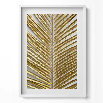 Tablou rama modern Glamourul foii de aur