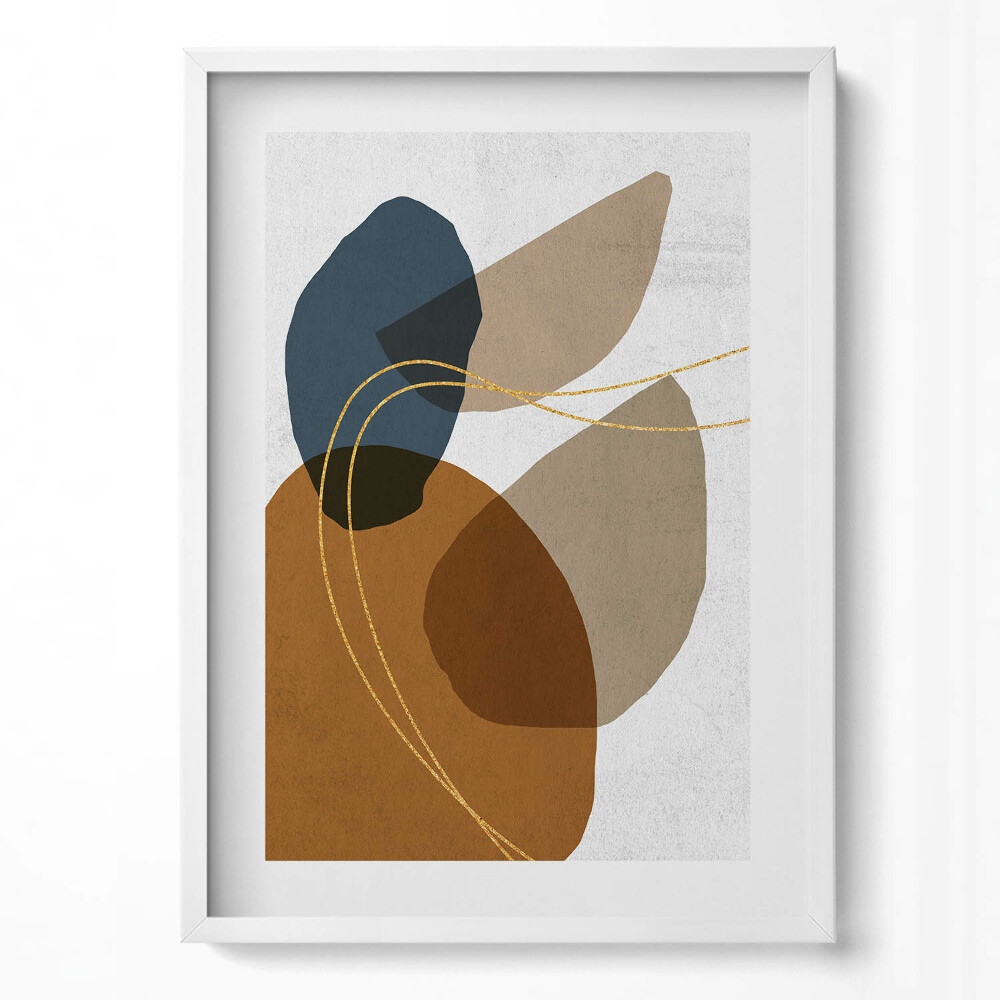 Tablou rama modern Compoziție boho abstractă