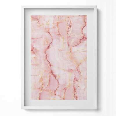 Tablou living cu rama modern Textură de marmură glamour