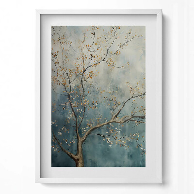 Tablou rama modern Ramuri de copac pictate